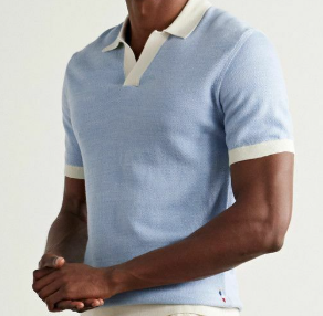Knit Polo Shirt