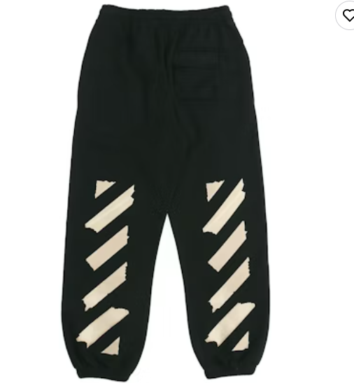OFF-WHITE SS20 Black Joggers