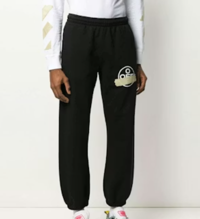 OFF-WHITE SS20 Black Joggers
