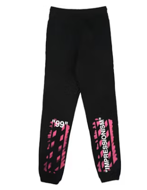 OFF-WHITE Diag Stensil Sweatpants
