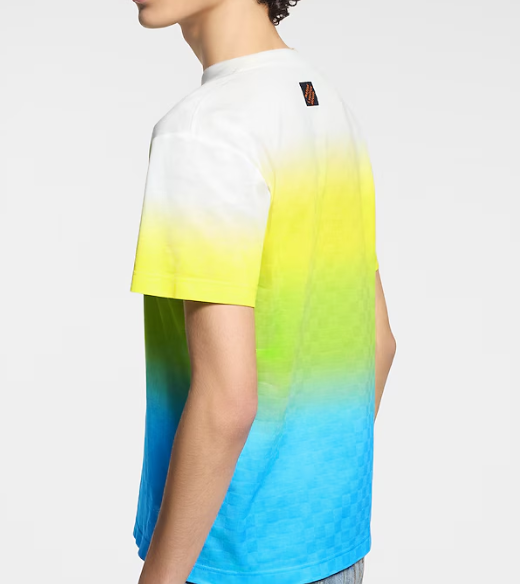 Louis Vuitton Damier Gradient Jacquard Cotton T-shirt