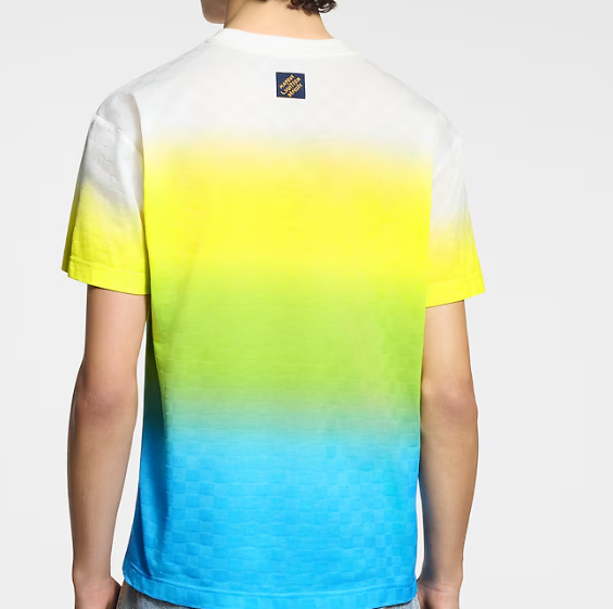 Louis Vuitton Damier Gradient Jacquard Cotton T-shirt