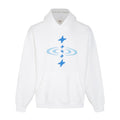 Broken Planet Galaxy Logo Hoodie White