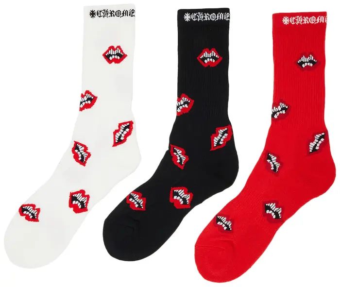 Chrome Hearts Crew Socks