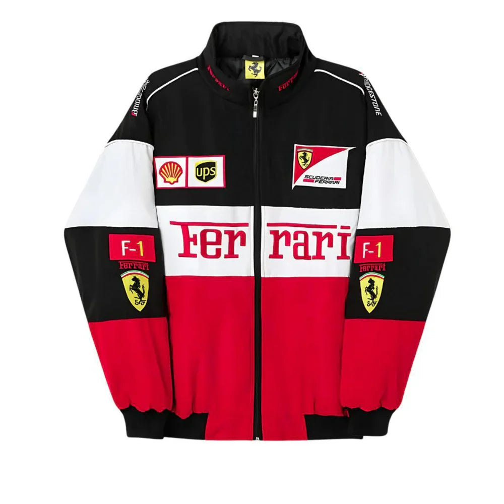 Shell Ferrari Jacket (Red/Black/White)