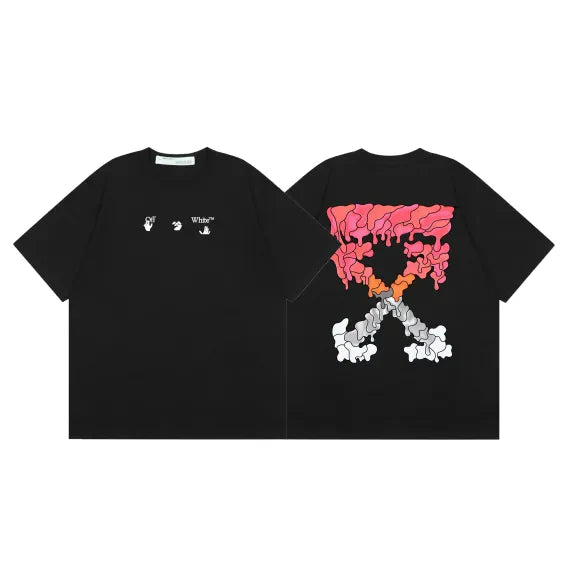 Off-White Red Marker Over Tee 'Black'