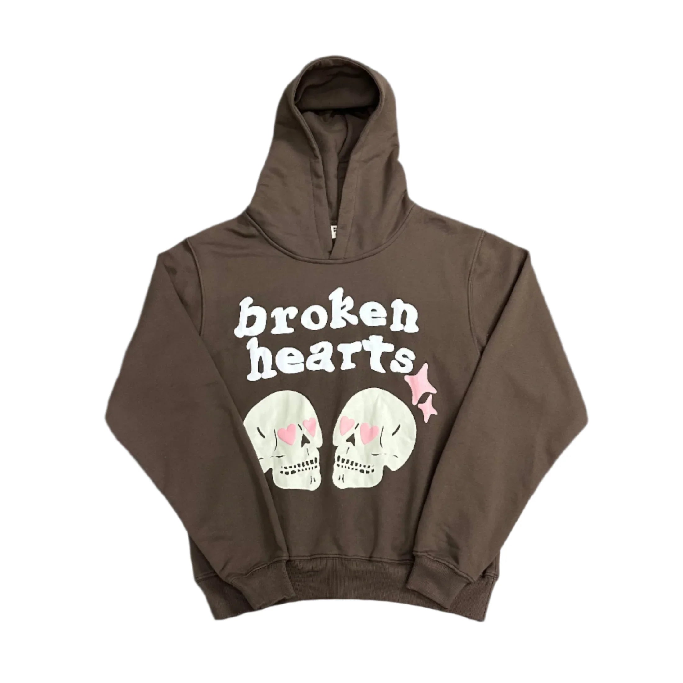 Broken Planet "Broken Hearts" Hoodie Brown