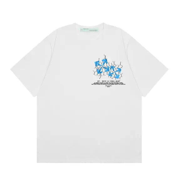 Off-White Off , white/blue t-shirt