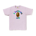 BAPE Colors College Tee (SS23) Pink
