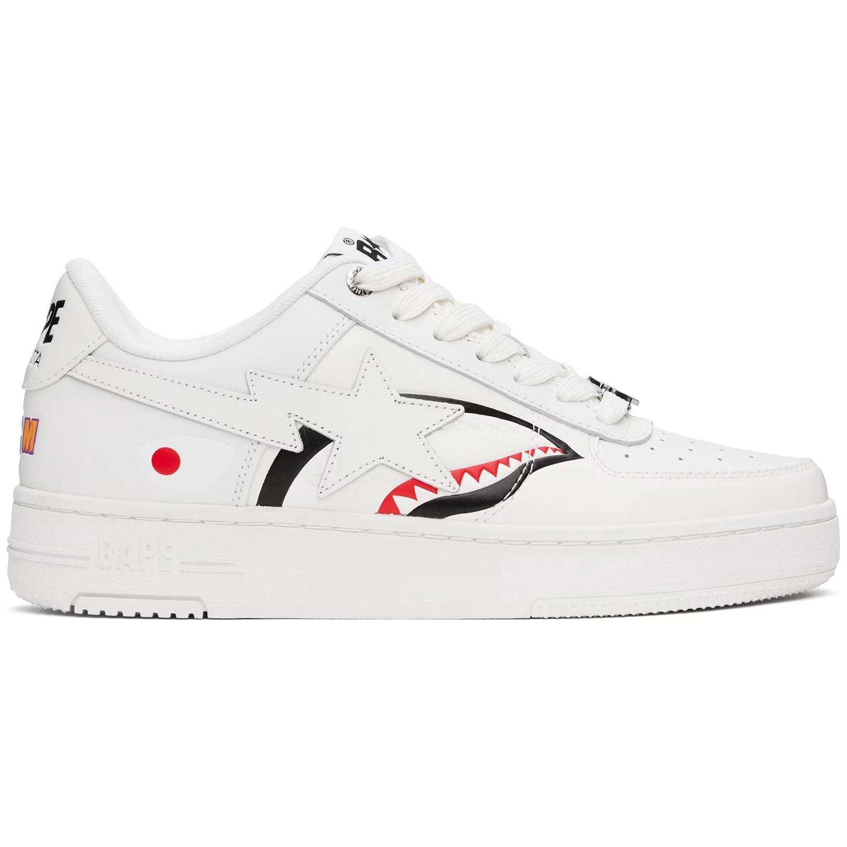 A Bathing Ape Bape Sta Shark M2 White