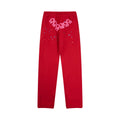 SP5DER 555 Sweatpants "Red"