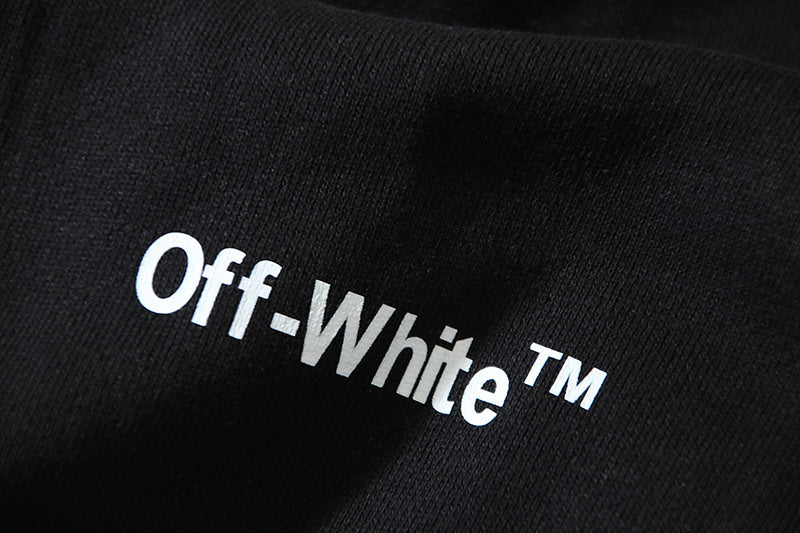 Off-White Diagonal Stripe Crewneck