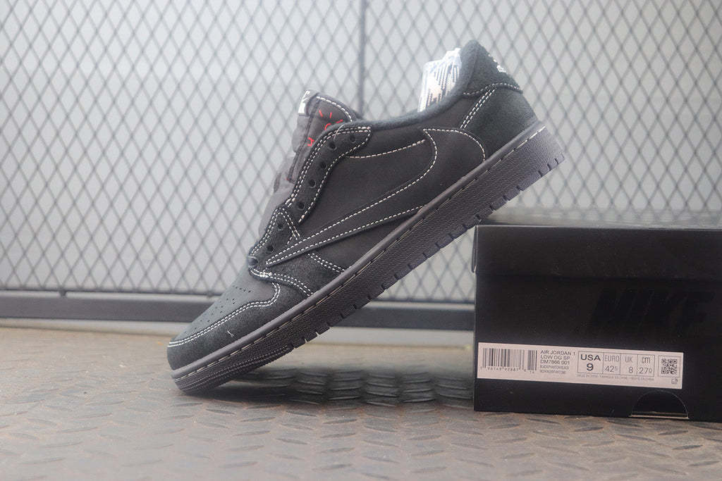 Travis Scott x Air Jordan 1 Low OG 'Black Phantom'