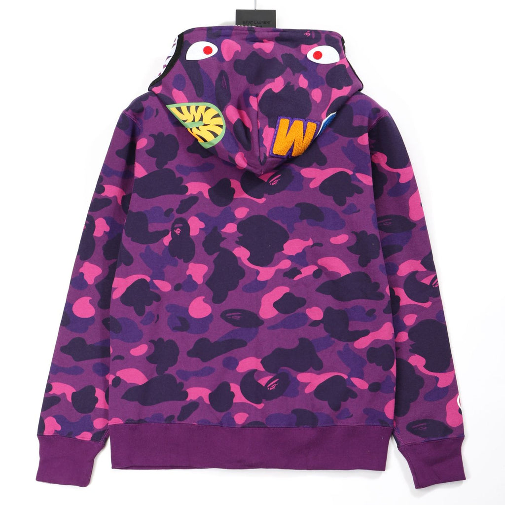 Bape purple hoodie