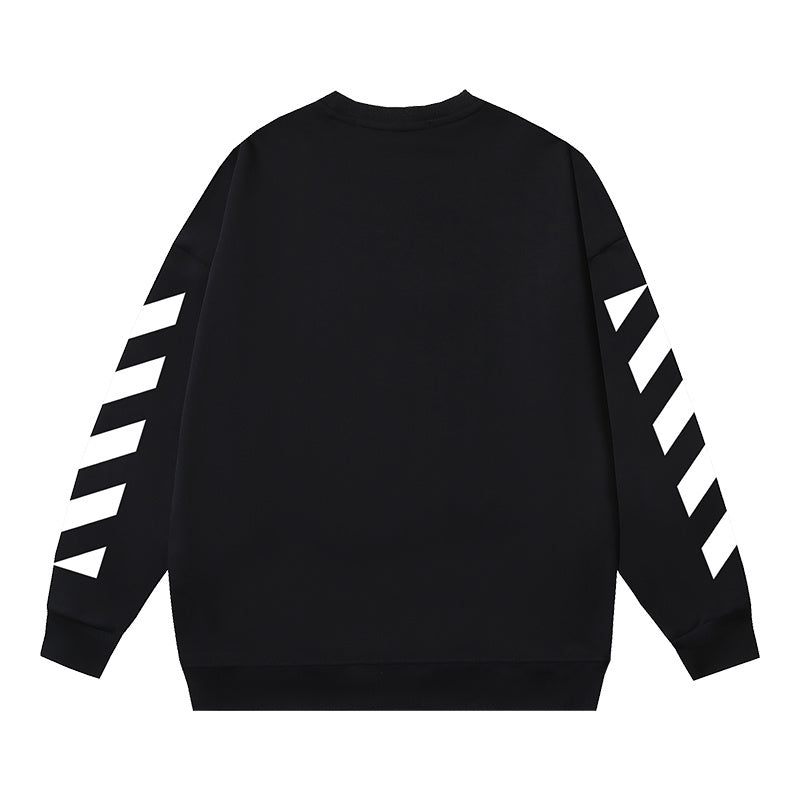 Off-White Diagonal Stripe Crewneck