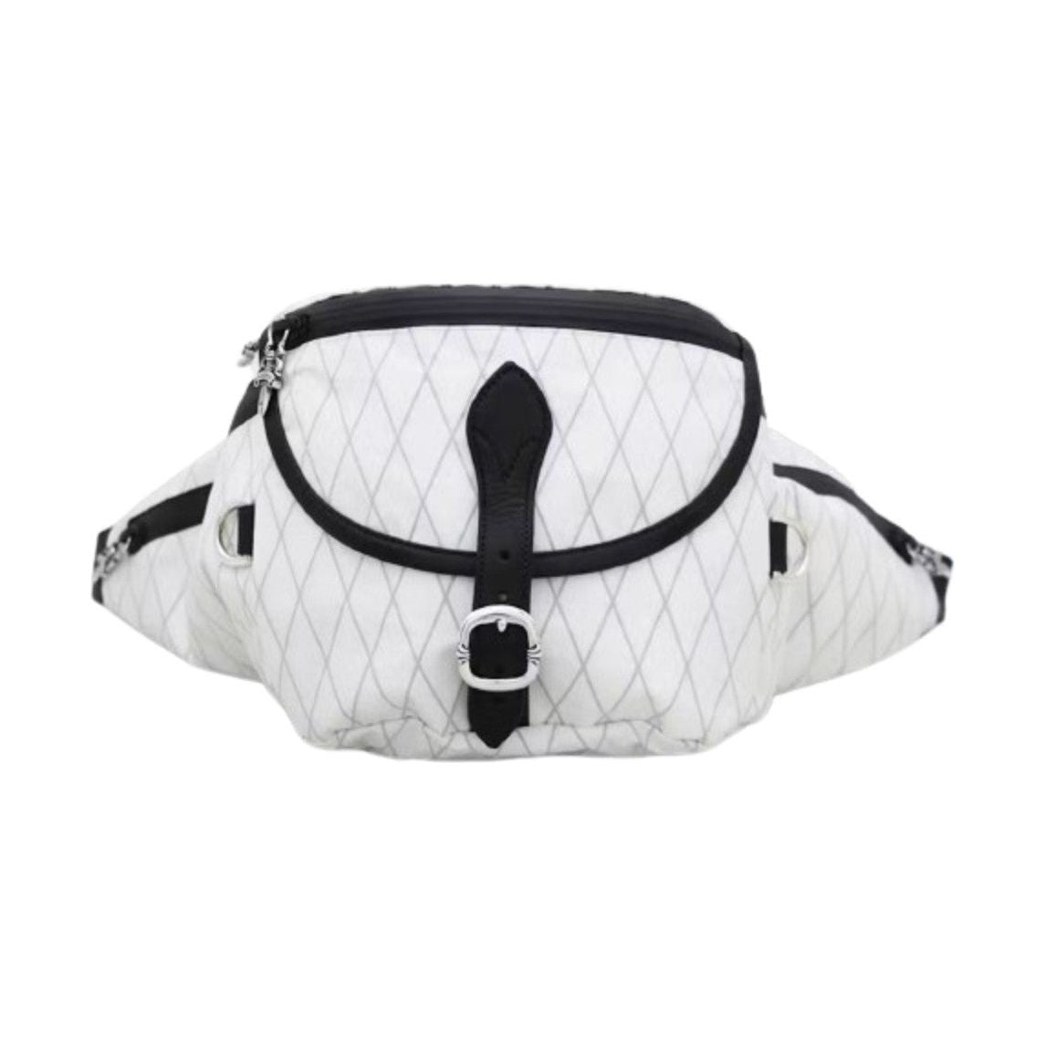 Chrome Hearts Nylon Snat Pack Bag White