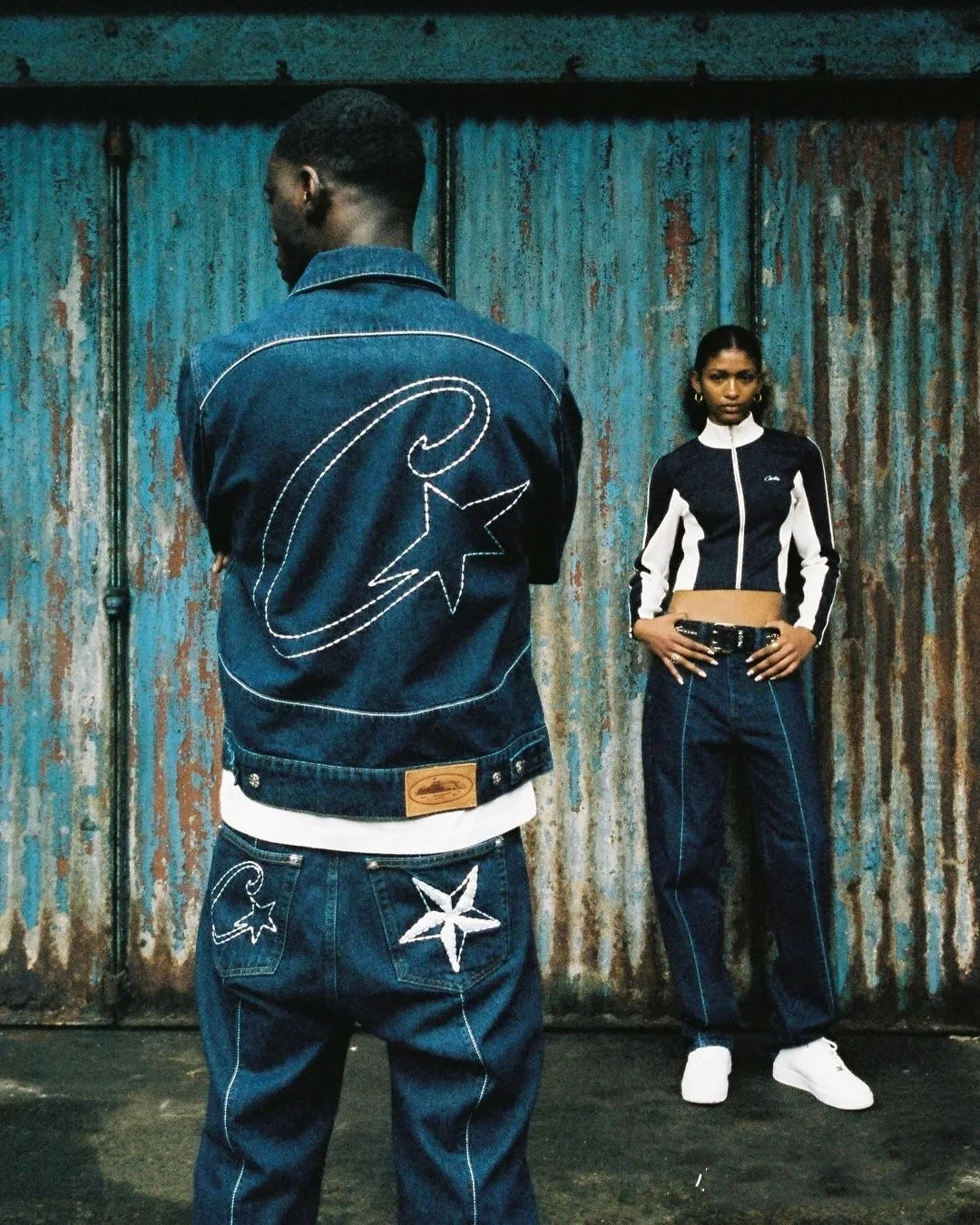 Corteiz denim jacket