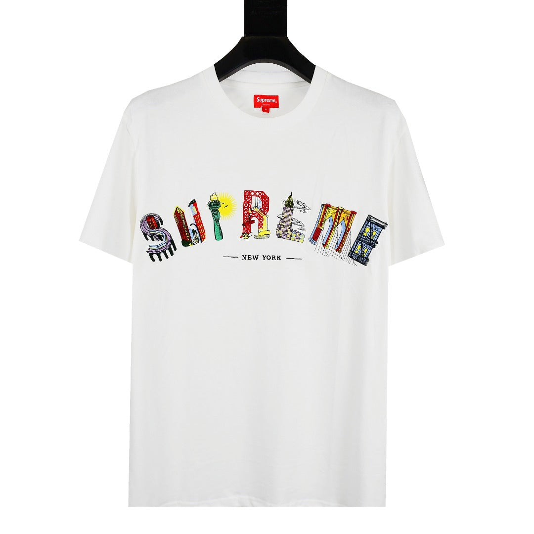 Supreme 19SS City Arc Tee City building