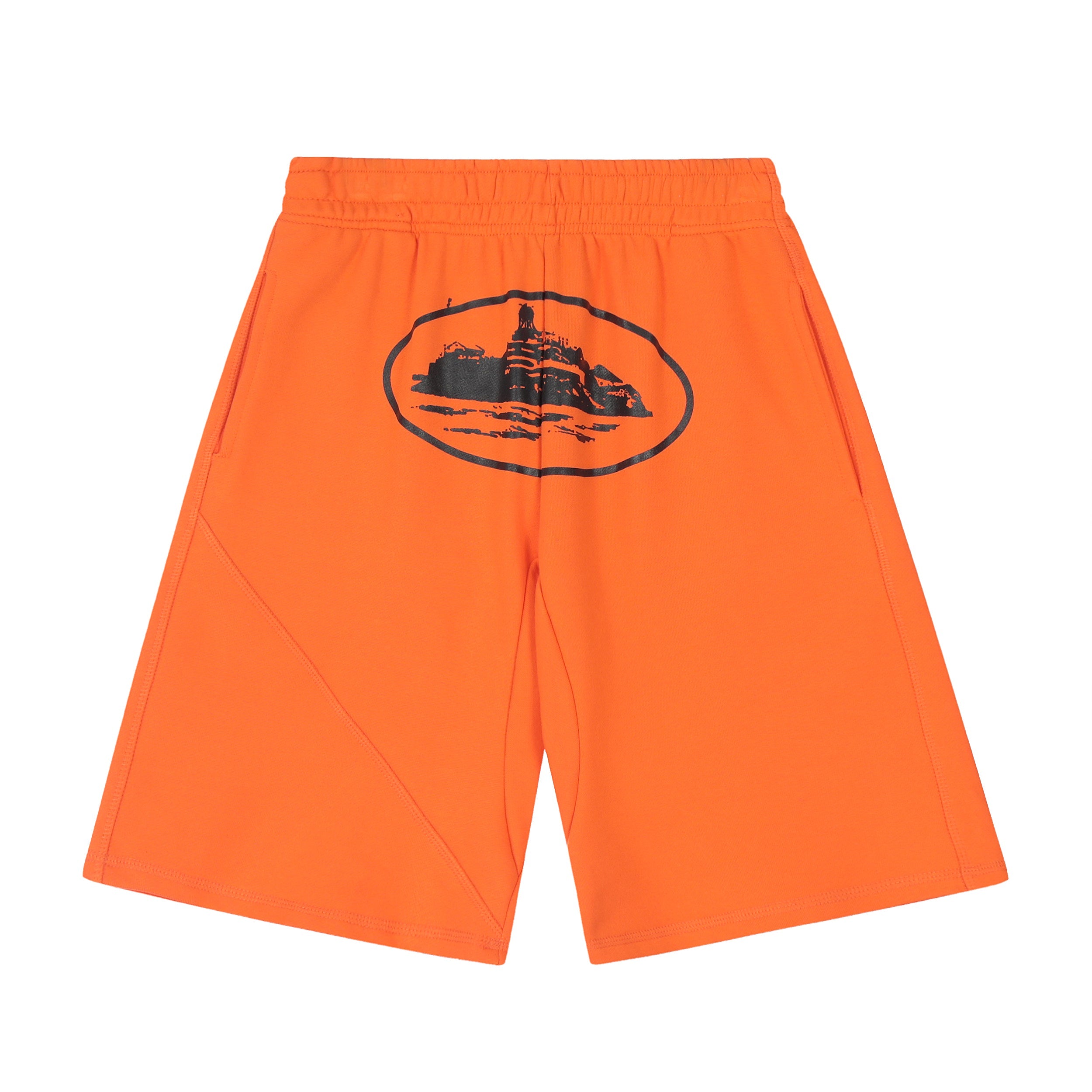 Corteiz Og Alcatraz Shorts 'orange'