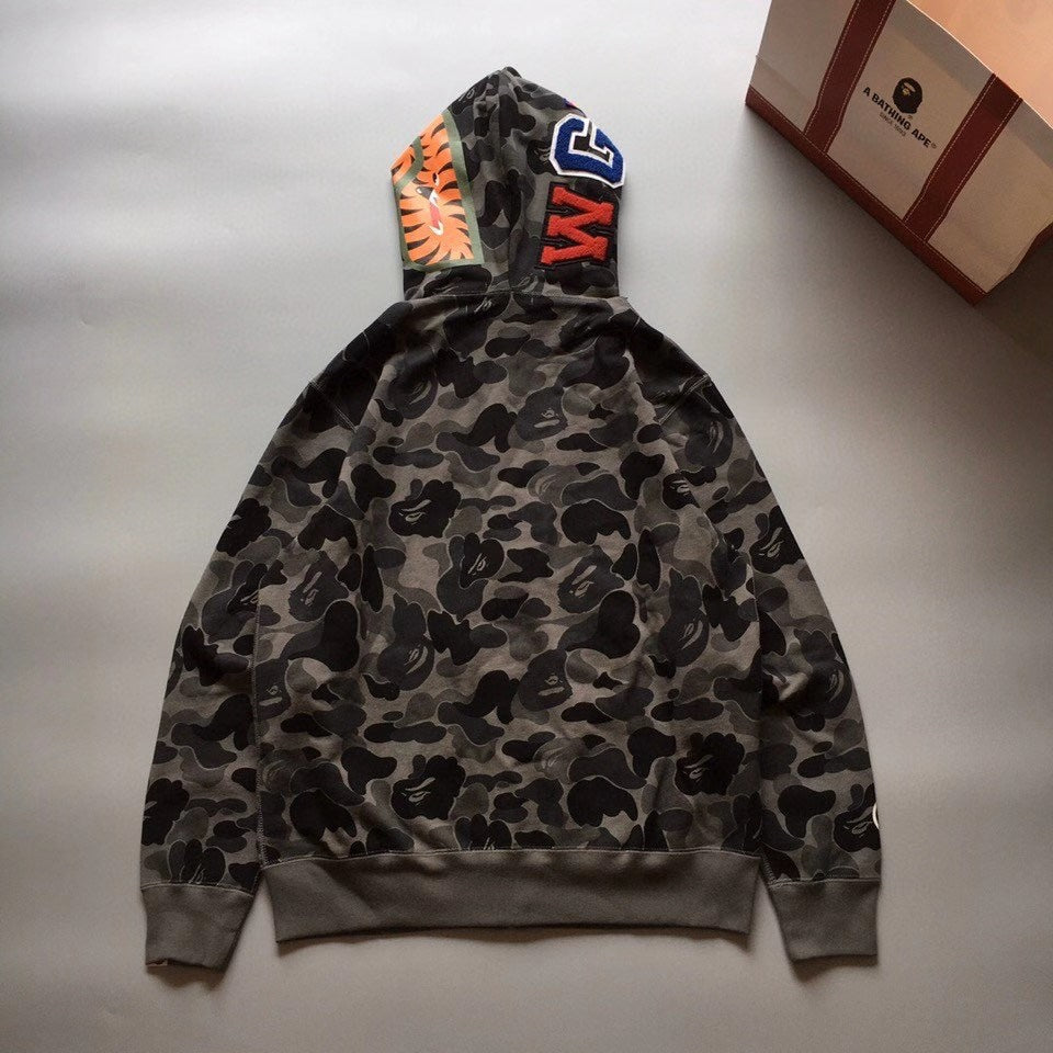 bape camo hoodie