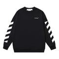 Off-White Diagonal Stripe Crewneck