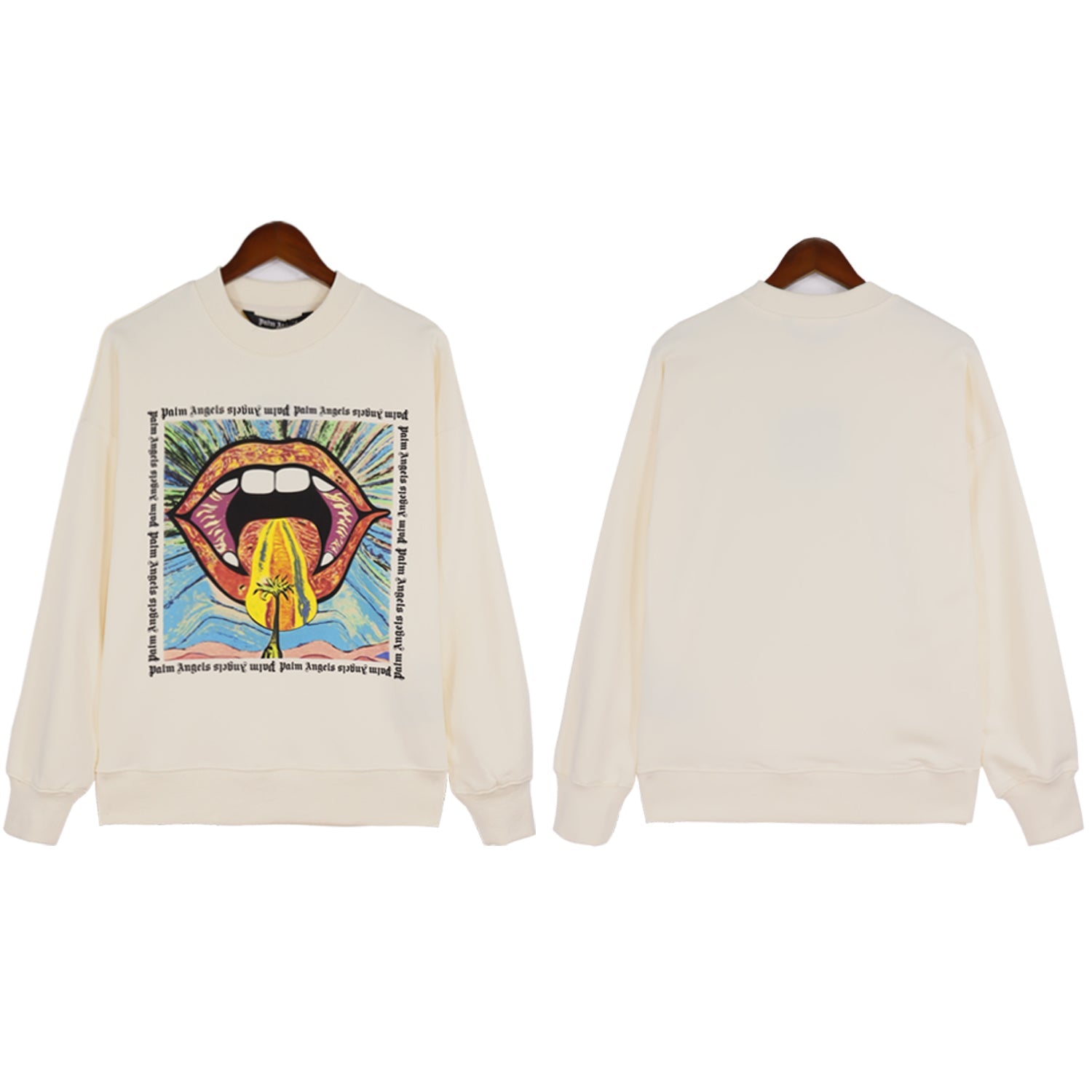 KALEIDOSCOPIC MOUTH - Fog Sweatshirt