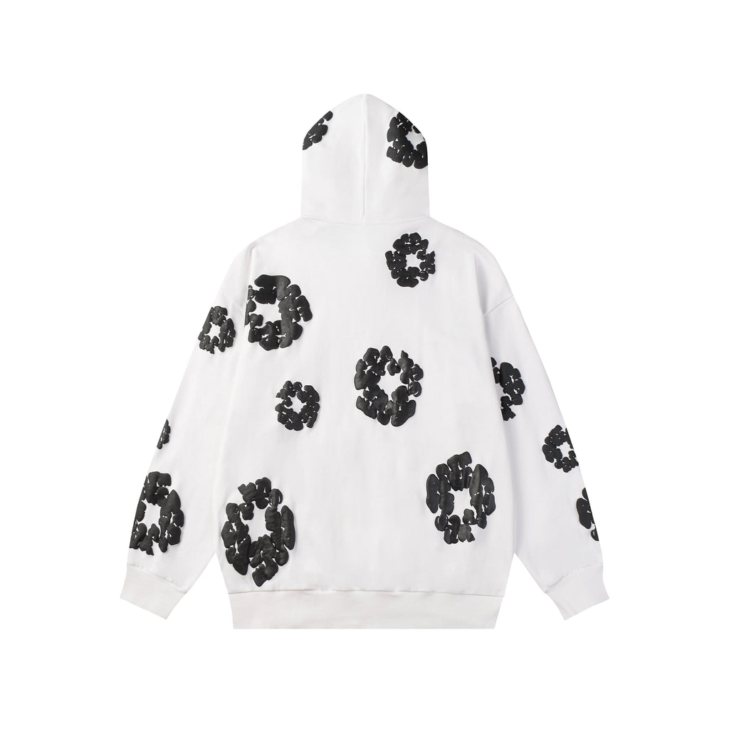 Denim Tears Hoodie 'white-black'