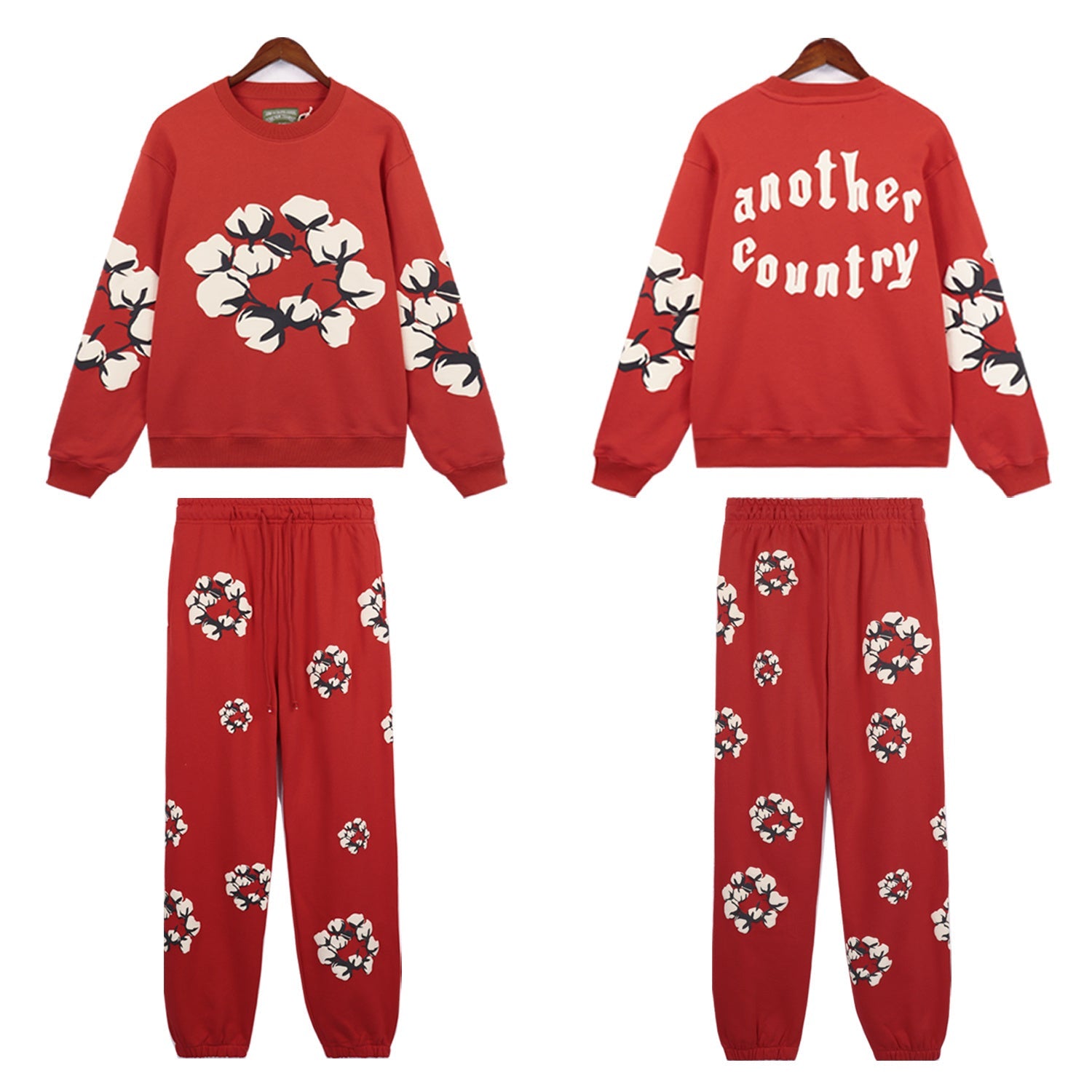 Denim Tears Cotton Wreath Tracksuit