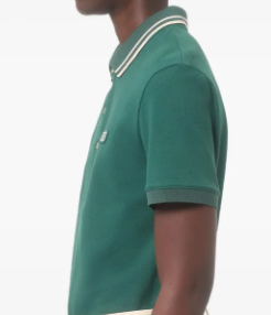 Valentino Garavani contrast-collar polo shirt