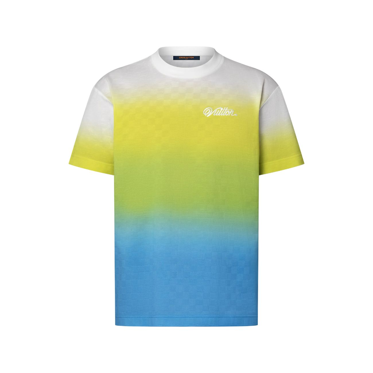 Louis Vuitton Damier Gradient Jacquard Cotton T-shirt