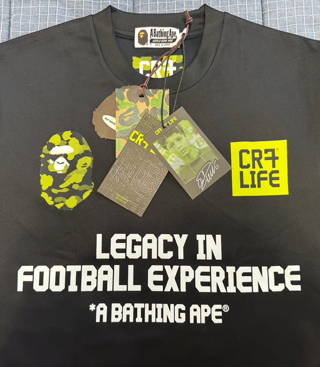 BAPE x CR7Life Ronaldo 7 T-shirt