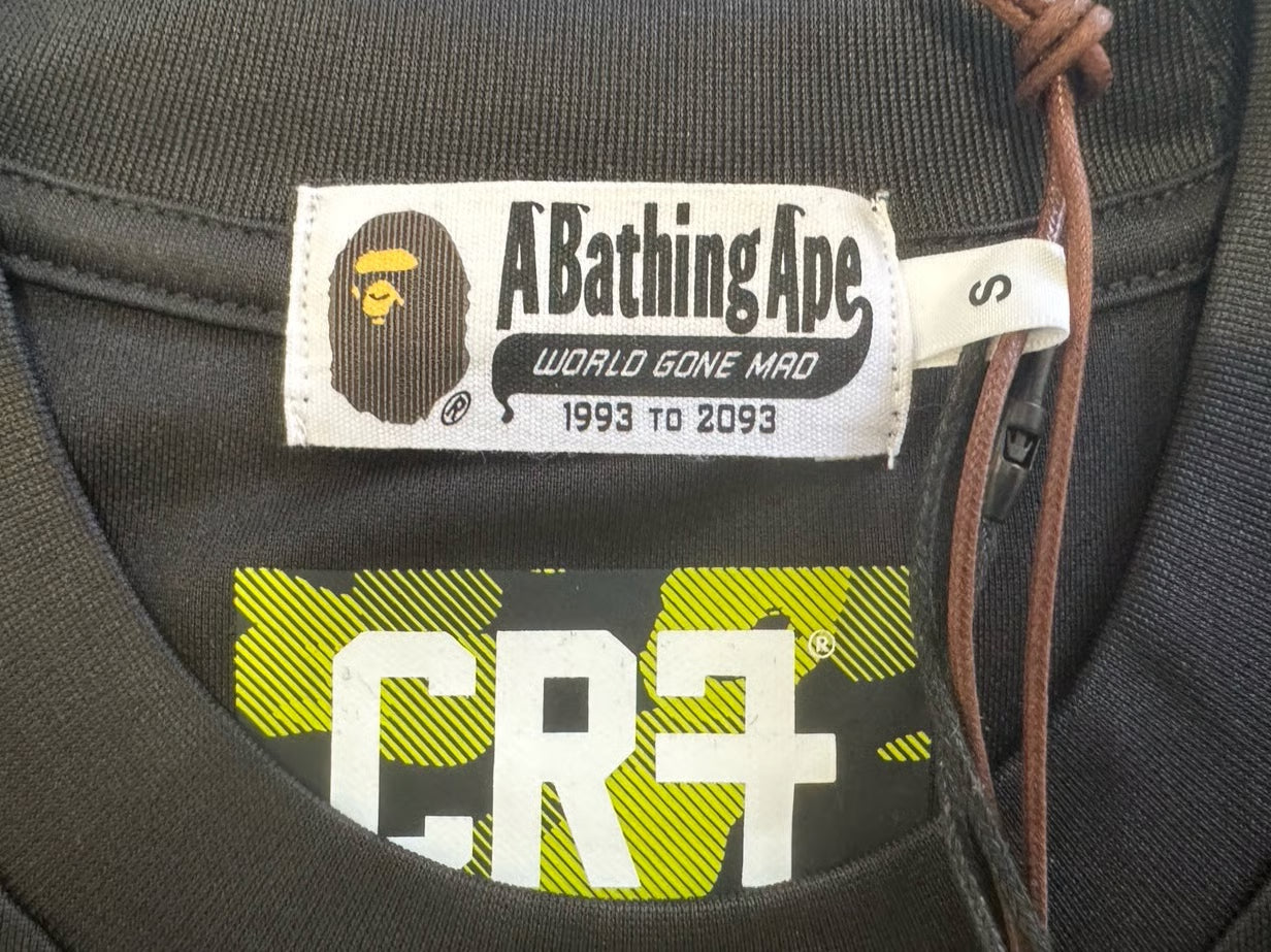 BAPE x CR7Life Ronaldo 7 T-shirt