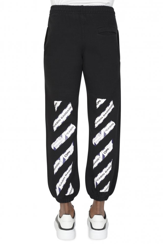 OFF WHITE AIRPORT TAPE BOTTOMS