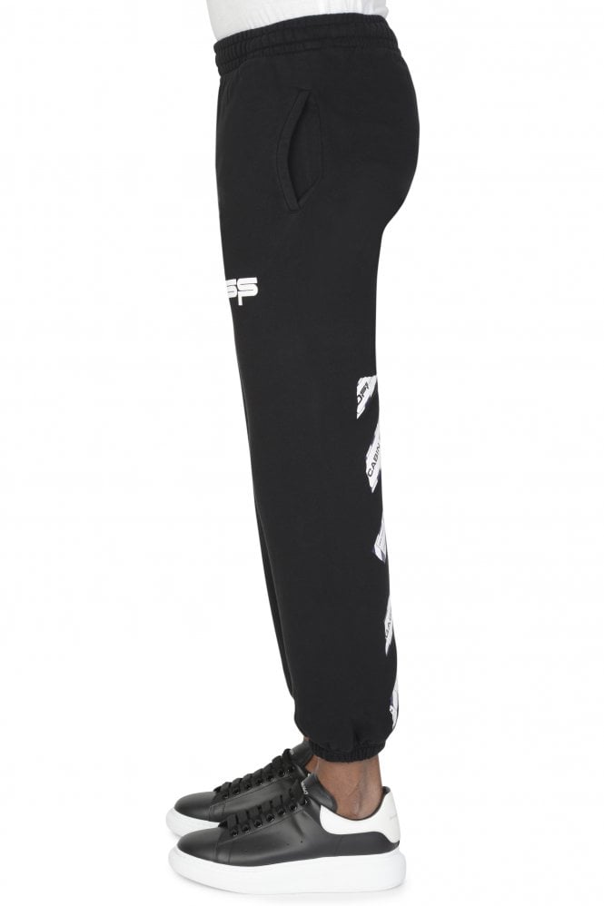 OFF WHITE AIRPORT TAPE BOTTOMS